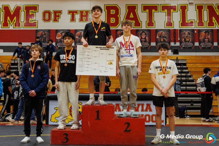 113 lbs:
1st: Kai Enos (Batavia), 2nd: Preston Morrison (Aurora-Marmion Academy), 3rd: Emanuel Rangel (West Chicago-H.S.), 4th: Jerry Donnelly (Tinley Park-Andrew), 5th: Adam Beedon (Naperville-North), 6th: Anthony Martinez (Algonquin-Jacobs).