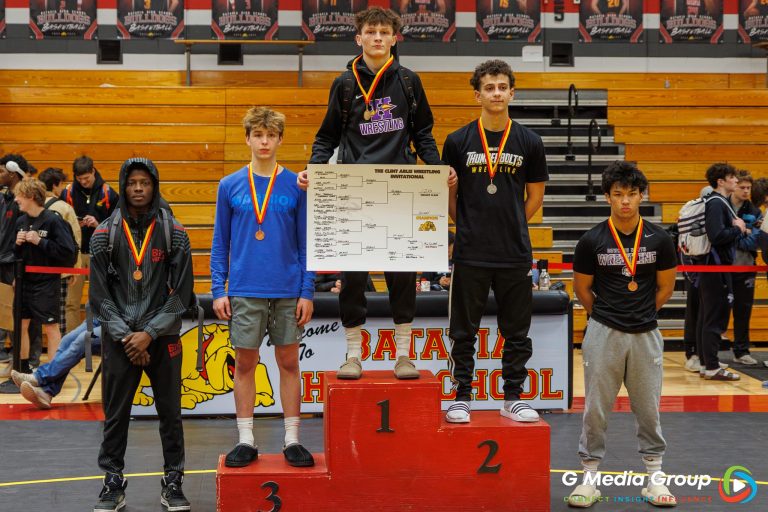 120 lbs:
1st: Jackson Olson (Rockton-Hononegah), 2nd: Nadeem Haleem (Tinley Park-Andrew), 3rd: Aidan McClure (Aurora-Marmion Academy), 4th: Tyler Tiancgo (Downers Grove-North), 5th: Isaac Harris (Bolingbrook), 6th: Enrique Garcia (Algonquin-Jacobs).