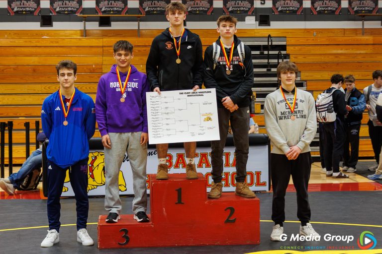 144 lbs:
1st: Peyton Cox (Washington), 2nd: Jake Colleran (Park Ridge-Maine South), 3rd: Caden Chiarelli (Downers Grove-North), 4th: Ryan Johnston (McHenry), 5th: Jonathan Kopcio (Aurora-Marmion Academy), 6th: Cole Hubbard (Batavia).