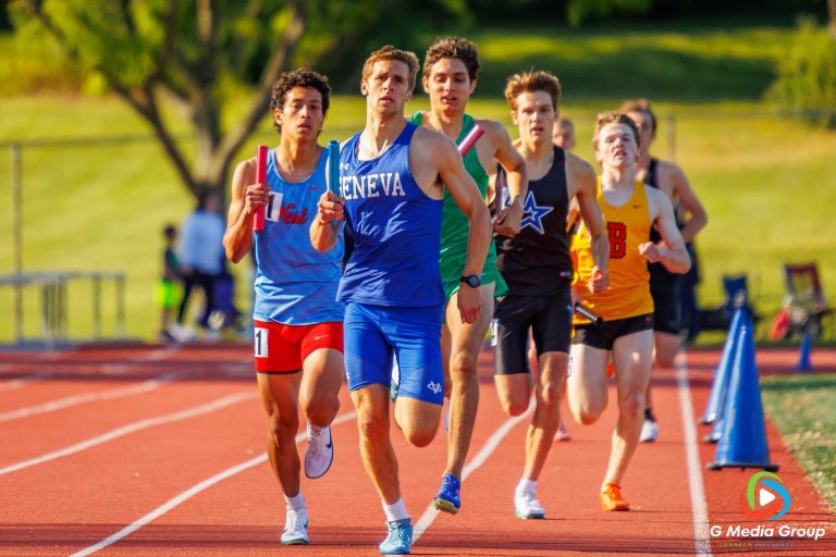Heat 2 of the Boys 4X800 Relay at the IHSA Boys 3A Sectional at Lake Park Highschool on May 23, 2025 | GMedia Group