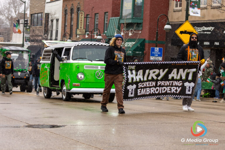 Highlights from the 2026 St. Charles St. Patrick's Parade. From bagpipes to festive floats, the community turned out in green to celebrate along the snowy Main Street route. | Photo GMedia Group