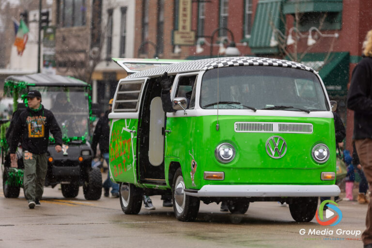 Snow flurries and chilly temperatures couldn't dampen the Irish spirit in downtown St. Charles. Participants and spectators gathered along Main Street for the annual St. Patrick's Parade, celebrating local tradition despite the late-season flurries. | Photo: GMedia Group