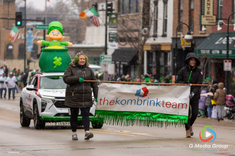 Highlights from the 2026 St. Charles St. Patrick's Parade. From bagpipes to festive floats, the community turned out in green to celebrate along the snowy Main Street route. | Photo GMedia Group