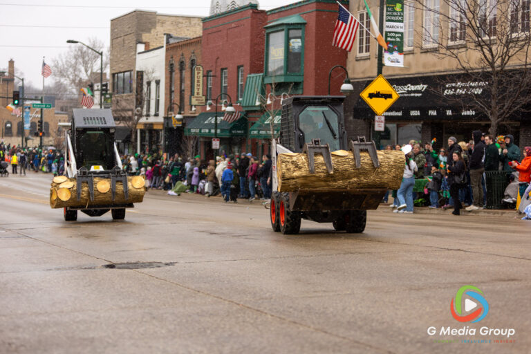 Snow flurries and chilly temperatures couldn't dampen the Irish spirit in downtown St. Charles. Participants and spectators gathered along Main Street for the annual St. Patrick's Parade, celebrating local tradition despite the late-season flurries. | Photo: GMedia Group