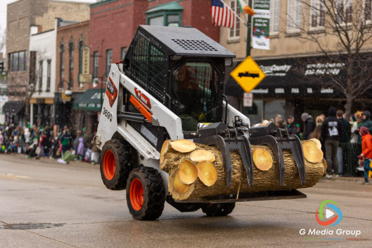 Highlights from the 2026 St. Charles St. Patrick's Parade. From bagpipes to festive floats, the community turned out in green to celebrate along the snowy Main Street route. | Photo GMedia Group