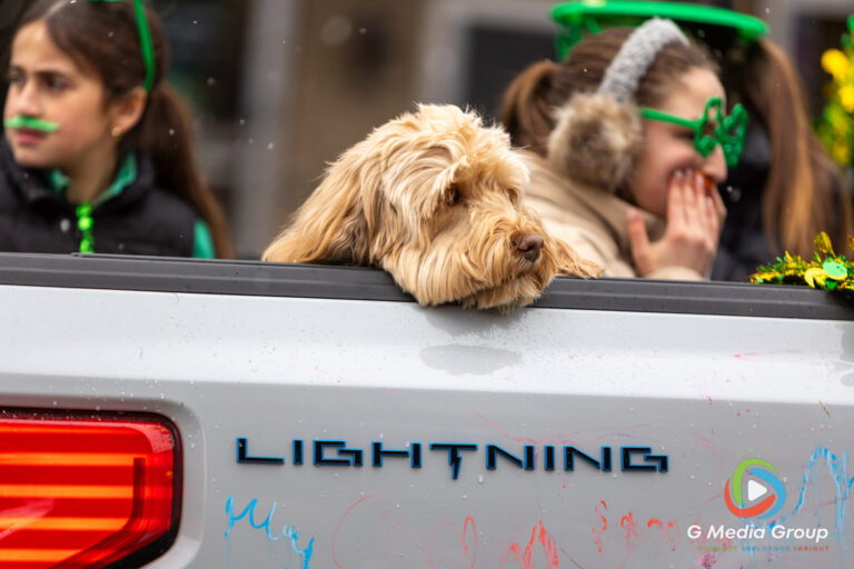 Snow flurries and chilly temperatures couldn't dampen the Irish spirit in downtown St. Charles. Participants and spectators gathered along Main Street for the annual St. Patrick's Parade, celebrating local tradition despite the late-season flurries. | Photo: GMedia Group