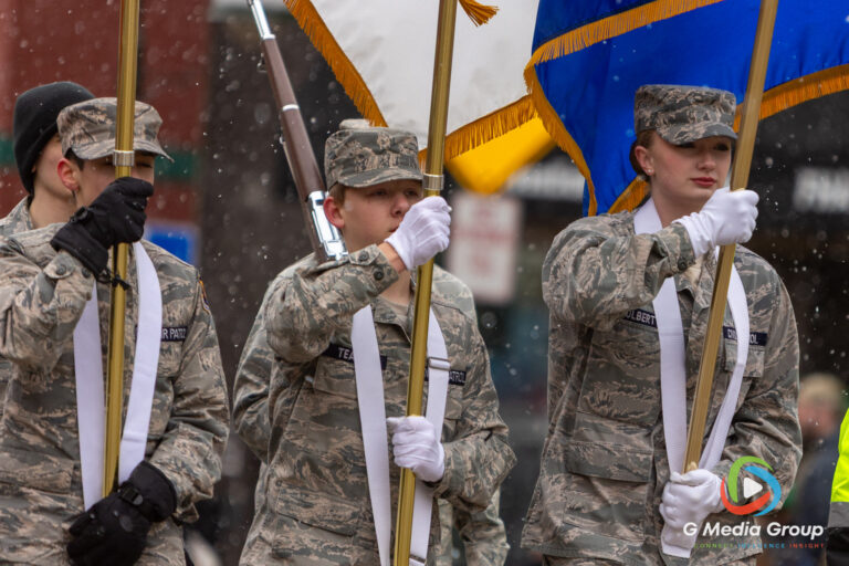 Highlights from the 2026 St. Charles St. Patrick's Parade. From bagpipes to festive floats, the community turned out in green to celebrate along the snowy Main Street route. | Photo GMedia Group