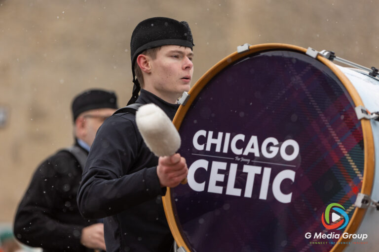 Highlights from the 2026 St. Charles St. Patrick's Parade. From bagpipes to festive floats, the community turned out in green to celebrate along the snowy Main Street route. | Photo GMedia Group