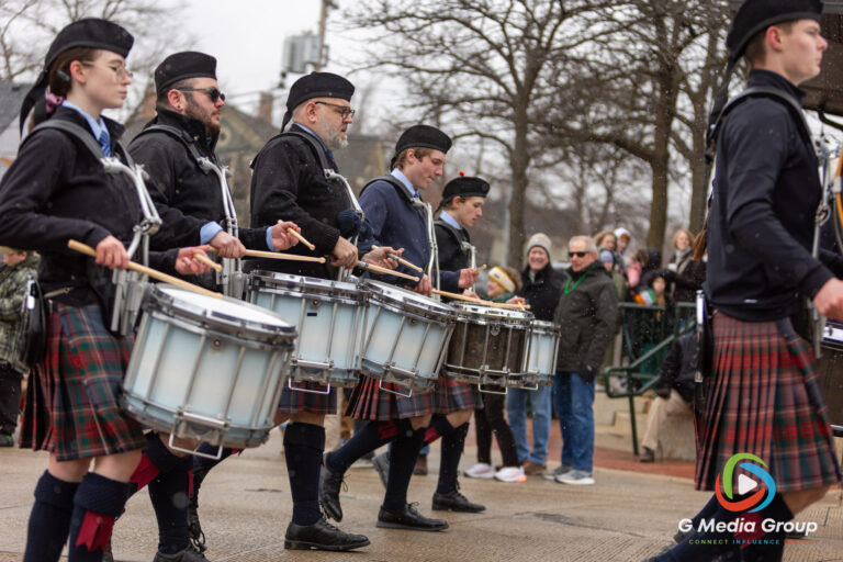 Snow flurries and chilly temperatures couldn't dampen the Irish spirit in downtown St. Charles. Participants and spectators gathered along Main Street for the annual St. Patrick's Parade, celebrating local tradition despite the late-season flurries. | Photo: GMedia Group