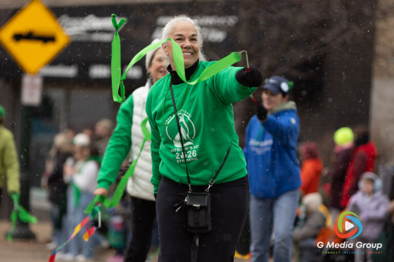 Highlights from the 2026 St. Charles St. Patrick's Parade. From bagpipes to festive floats, the community turned out in green to celebrate along the snowy Main Street route. | Photo GMedia Group