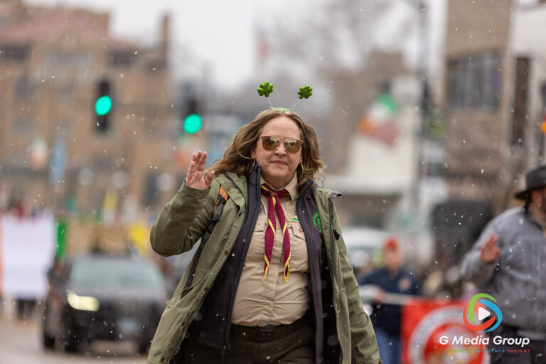 Highlights from the 2026 St. Charles St. Patrick's Parade. From bagpipes to festive floats, the community turned out in green to celebrate along the snowy Main Street route. | Photo GMedia Group