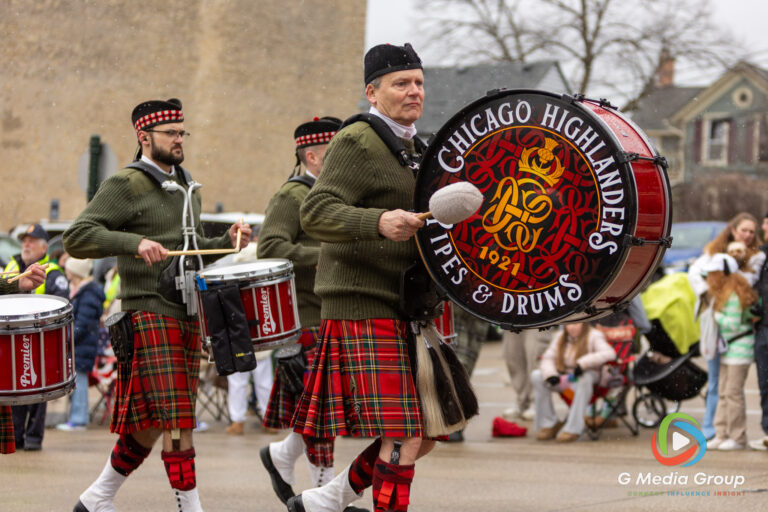 Highlights from the 2026 St. Charles St. Patrick's Parade. From bagpipes to festive floats, the community turned out in green to celebrate along the snowy Main Street route. | Photo GMedia Group