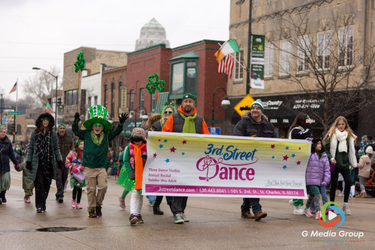 Snow flurries and chilly temperatures couldn't dampen the Irish spirit in downtown St. Charles. Participants and spectators gathered along Main Street for the annual St. Patrick's Parade, celebrating local tradition despite the late-season flurries. | Photo: GMedia Group