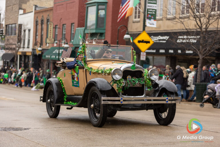 Snow flurries and chilly temperatures couldn't dampen the Irish spirit in downtown St. Charles. Participants and spectators gathered along Main Street for the annual St. Patrick's Parade, celebrating local tradition despite the late-season flurries. | Photo: GMedia Group