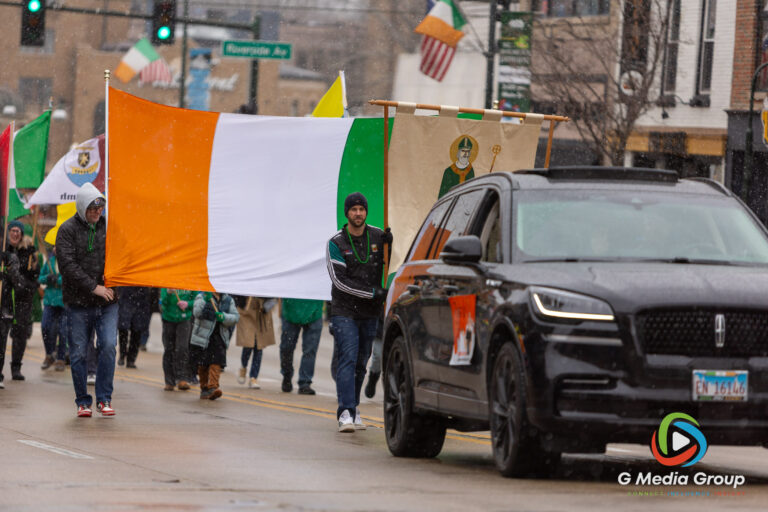 Snow flurries and chilly temperatures couldn't dampen the Irish spirit in downtown St. Charles. Participants and spectators gathered along Main Street for the annual St. Patrick's Parade, celebrating local tradition despite the late-season flurries. | Photo: GMedia Group