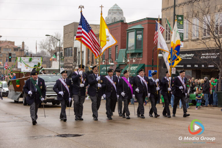 Snow flurries and chilly temperatures couldn't dampen the Irish spirit in downtown St. Charles. Participants and spectators gathered along Main Street for the annual St. Patrick's Parade, celebrating local tradition despite the late-season flurries. | Photo: GMedia Group