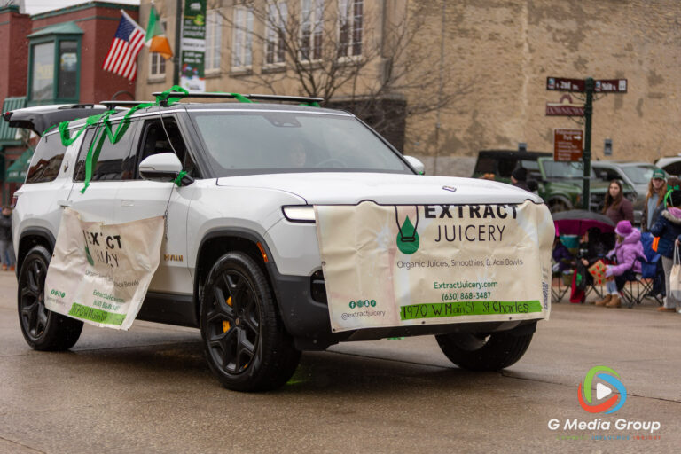 Highlights from the 2026 St. Charles St. Patrick's Parade. From bagpipes to festive floats, the community turned out in green to celebrate along the snowy Main Street route. | Photo GMedia Group