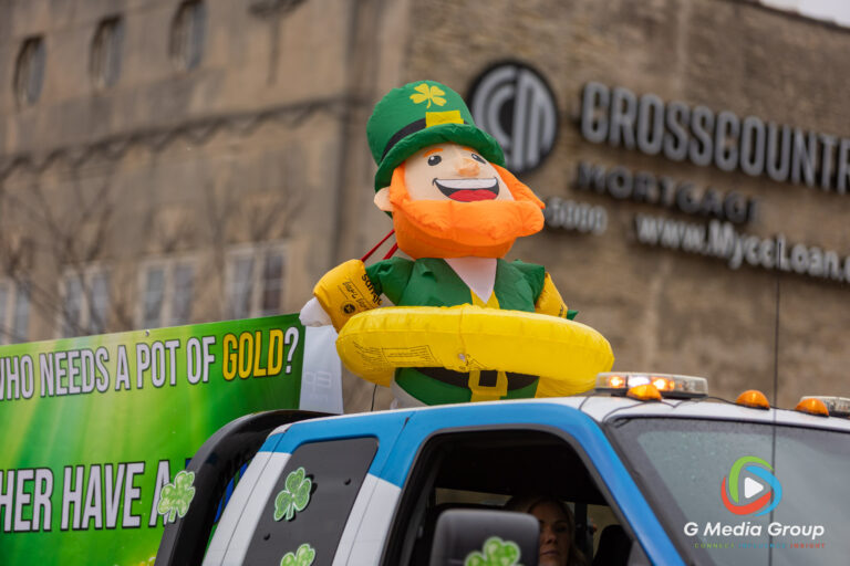 Highlights from the 2026 St. Charles St. Patrick's Parade. From bagpipes to festive floats, the community turned out in green to celebrate along the snowy Main Street route. | Photo GMedia Group