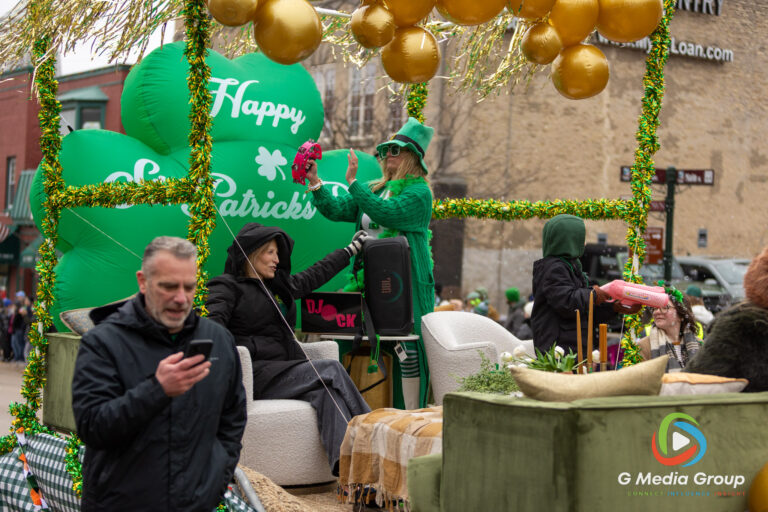 Snow flurries and chilly temperatures couldn't dampen the Irish spirit in downtown St. Charles. Participants and spectators gathered along Main Street for the annual St. Patrick's Parade, celebrating local tradition despite the late-season flurries. | Photo: GMedia Group