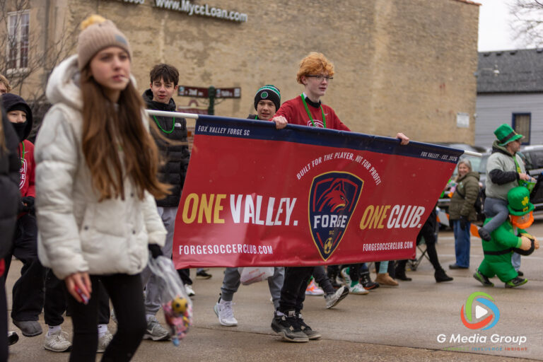 Highlights from the 2026 St. Charles St. Patrick's Parade. From bagpipes to festive floats, the community turned out in green to celebrate along the snowy Main Street route. | Photo GMedia Group