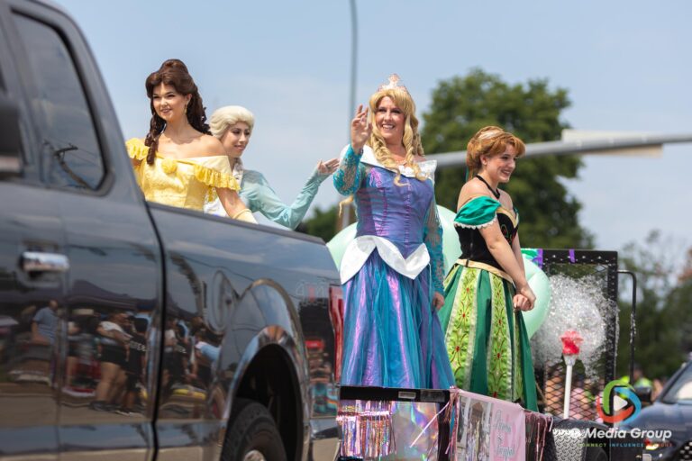 CAROL STREAM, Ill. — July 4, 2026: Participants march down the parade route during the annual Carol Stream Independence Day Parade in Carol Stream, Ill., Saturday, July 4, 2026. Despite a week-long regional heat wave, the community-funded tradition—a village staple since 1987—drew large crowds for the nearly two-hour event, which honored local military veterans as the collective Grand Marshal. (GMedia Group/Zachary Gebis)